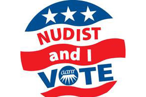 Nudist and I Vote
