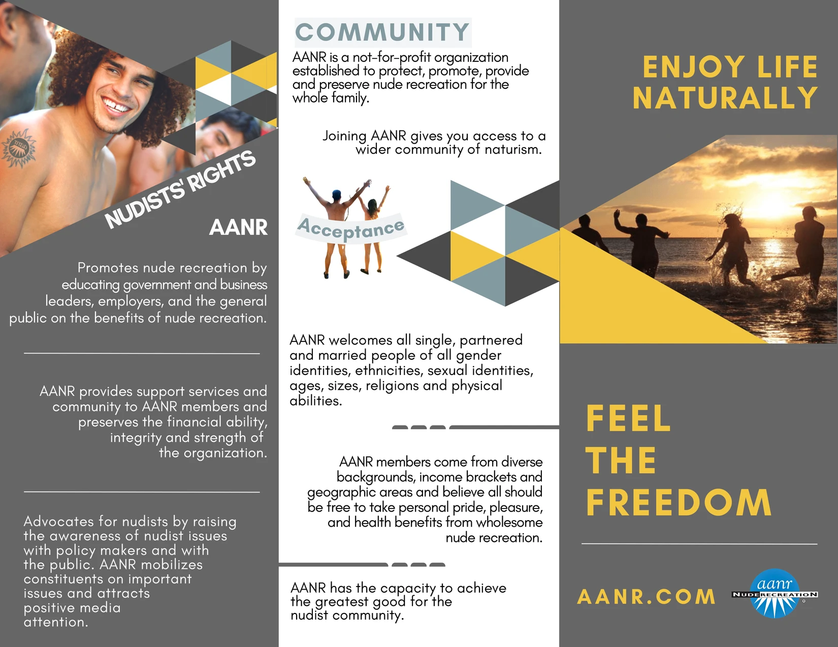 Feel The Freedom Brochure Image