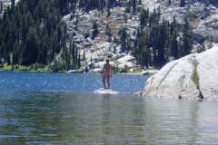 Mountain Lake Swimming