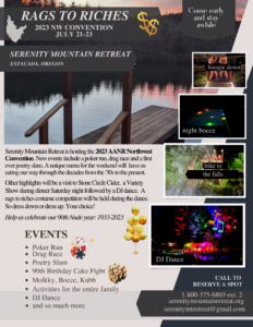 AANR Northwest Convention @ Serenity Mountain Retreat | Estacada | Oregon | United States